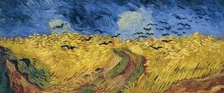 Wheatfield with Crows